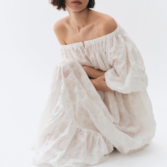 Enza Costa off the shoulder dress - Picture 1 of 9